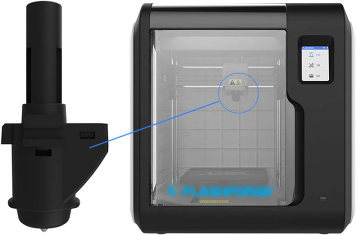 LICHIFIT Düsenmontage Hotend Kit für Adventurer 3 3D Drucker Spezialbeschläge