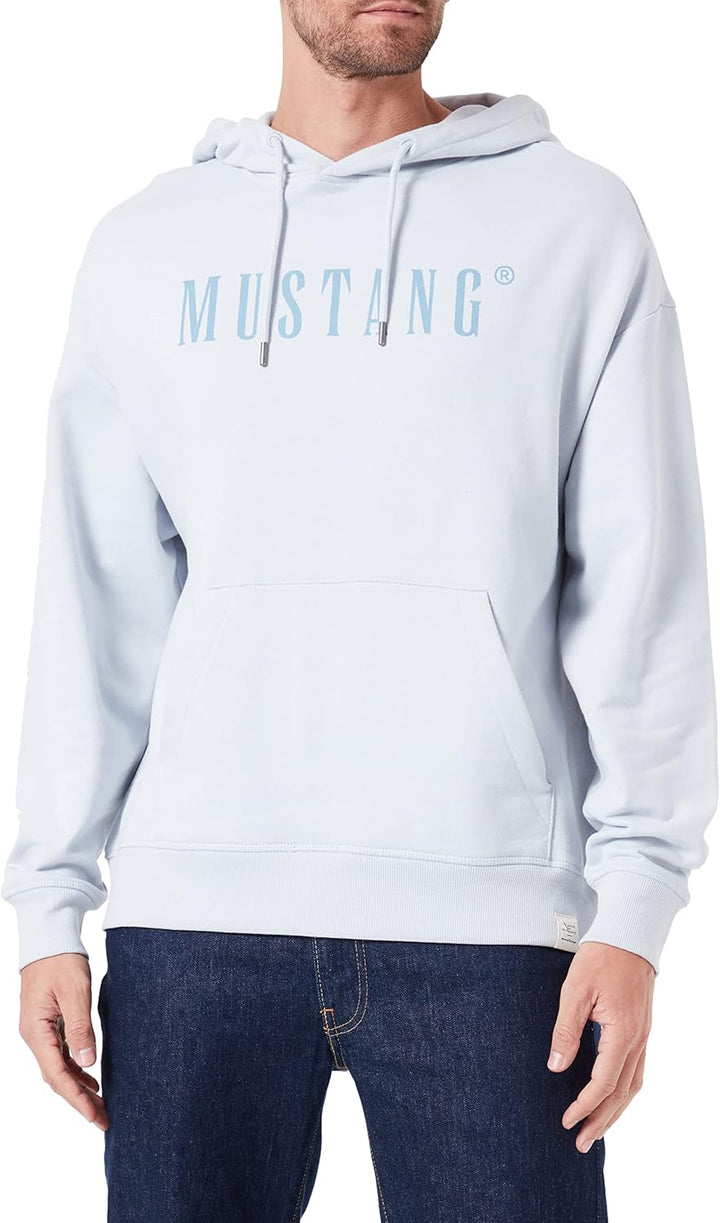 MUSTANG Herren Style Bennet Modern Hd Kapuzenpullover XXL Graue Morgendämmerung, XXL Graue Morgendäm