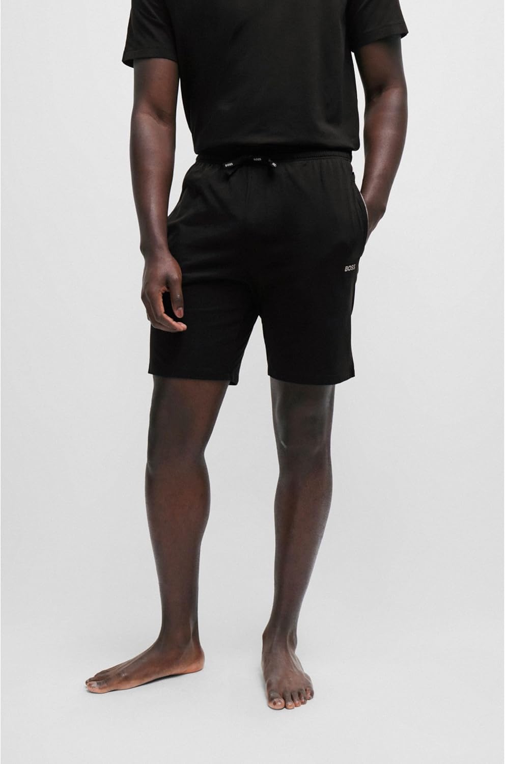 BOSS Herren Homewear Kurze Hose Freizeithose Mix&Match Short CW, -001 Black