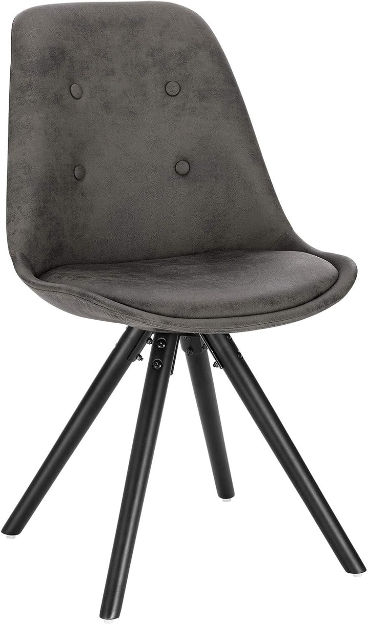 WOLTU 1x Esszimmerstühle, Küchenstuhl, Skandinavisch Design, schminktisch Stuhl, Loungesessel, Polst
