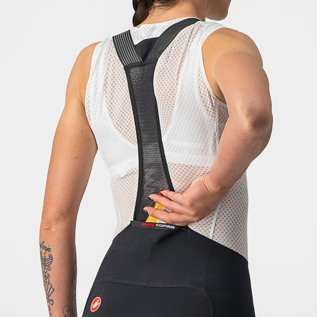 CASTELLI Damen Shorts Free Aero Rc W Bibshort, Schwarz-weiss