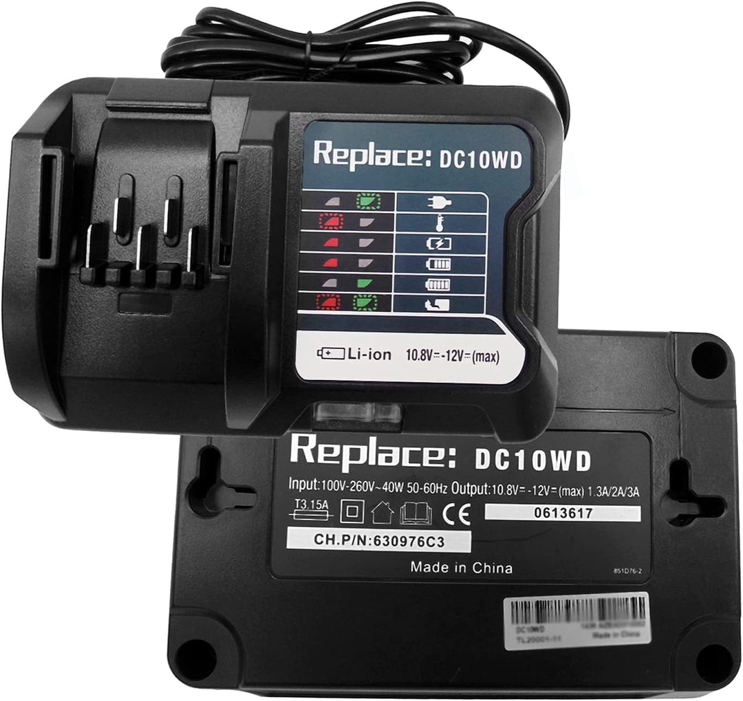 GOLEMON 12V DC10WD Ladegerät Für Akku BL1016 BL1015 BL1021B BL1041B BL1040B BL1020B Für Makita Tool
