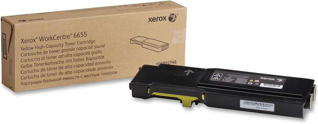XEROX XFX Toner gelb hohe Kapazität 7.500 Seiten für WorkCentre 6655 6655i