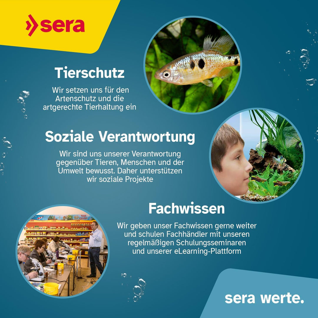 sera siporax Aquarium Filtermaterial 2,9 kg | Maximale Optimierung der biologischen Filterung | Bio-