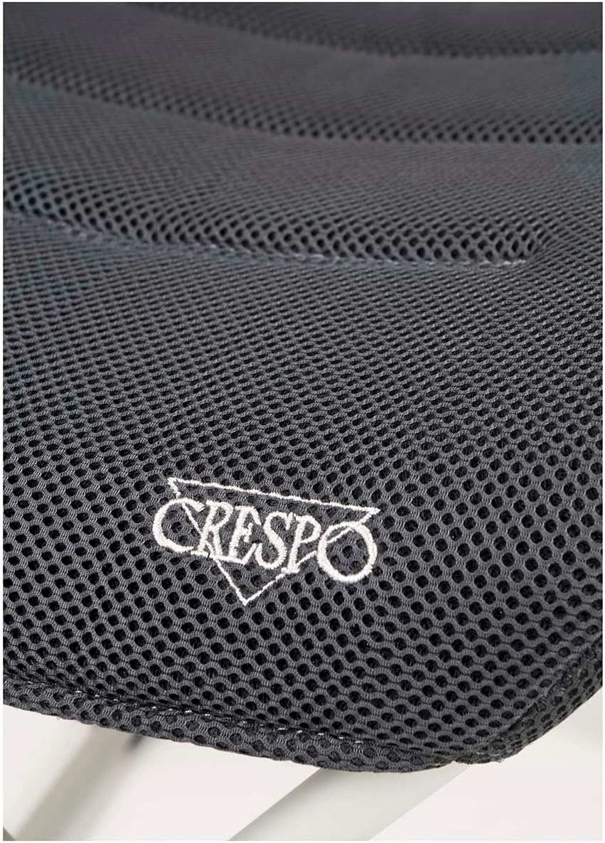 Crespo aa-231/82 air-Elite footstool-3d gepolstert, anthrazit, 57 x 42 x 44 cm