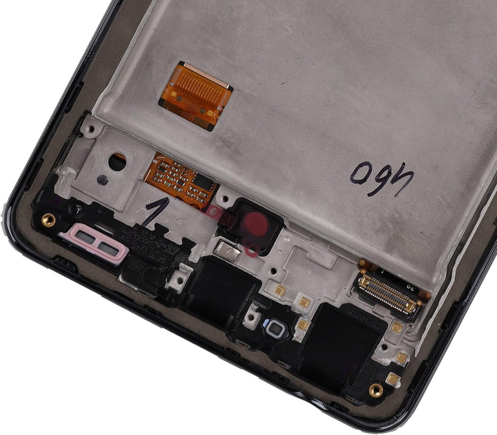 Duotipa Display Kompatibel mit Samsung Galaxy A72 SM-A725F SM-A725F/DS 6.7" Super AMOLED (Schwarz mi