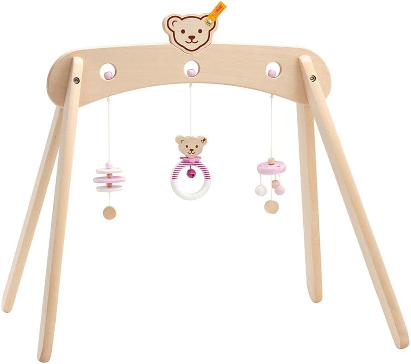 Selecta Bear 64306 Steiff Spieltrapez aus Holz, rosa, 59 cm