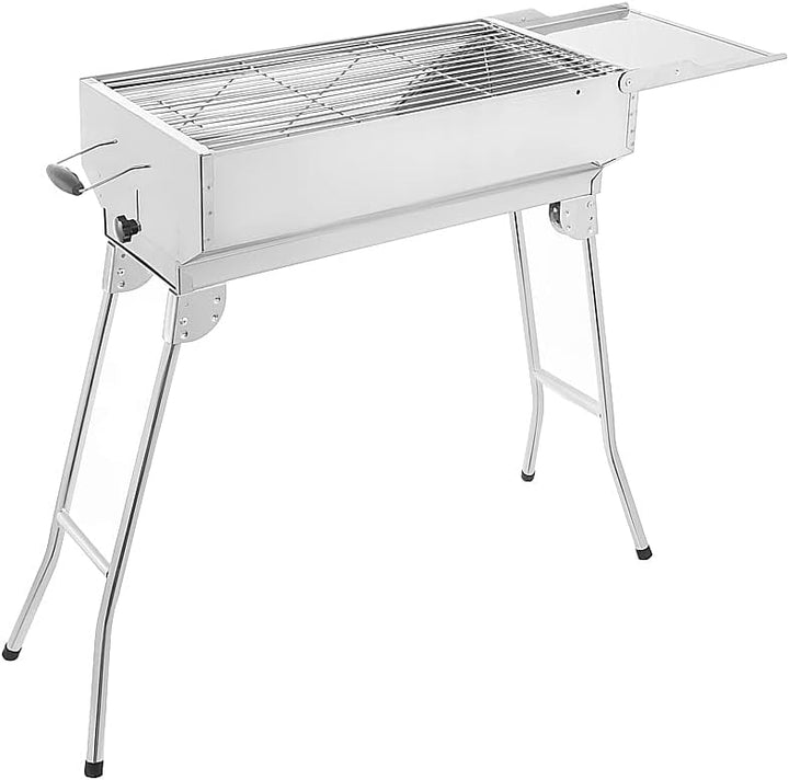 Mangal Holzkohlegrill President mit Kohlebehälter Edelstahl