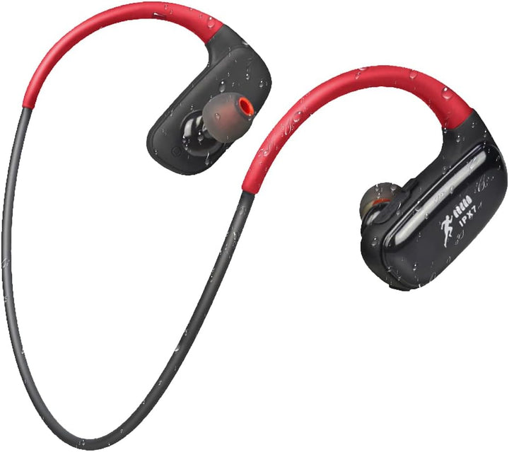 CYBORIS 32 GB eingebauter Speicher MP3-Player Bluetooth Headset Schwimmen Laufen Kopfhörer IPX7 Wass