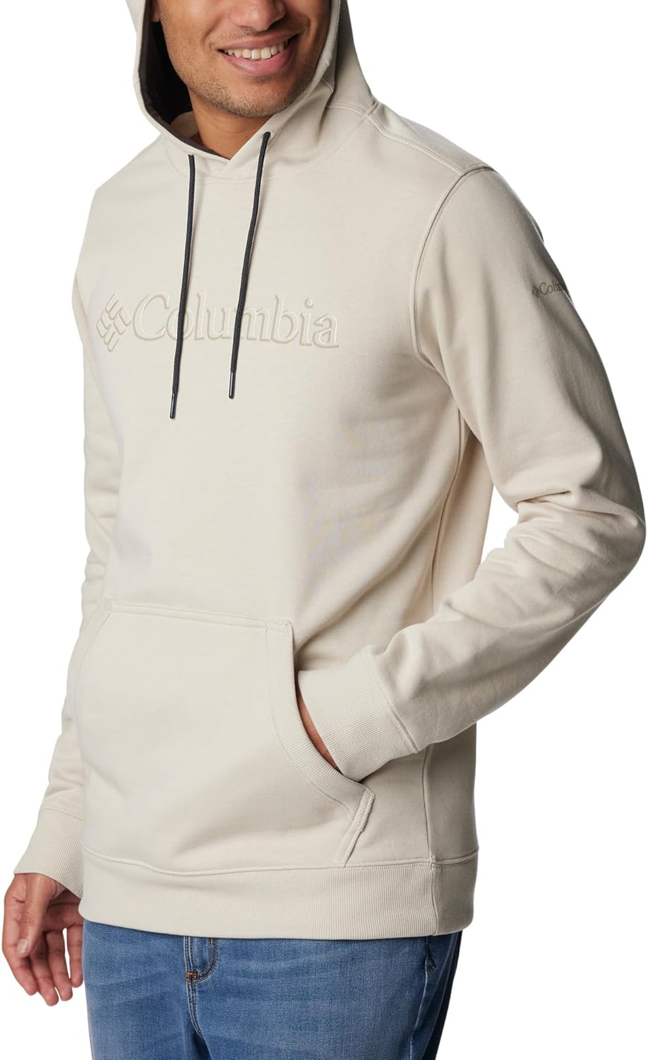 Columbia Herren Hoodie, CSC Basic Logo II Dark Stone X Marken-shadow-grafik S, Dark Stone X Marken-s