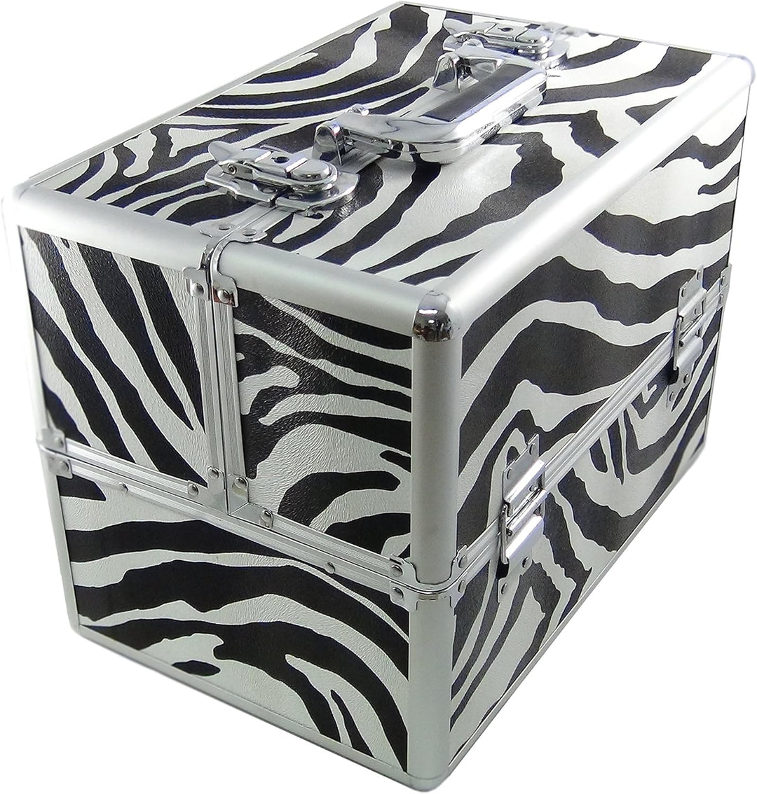 DynaSun Alu Beautycase Schminkkoffer Beautycase Alu Design Bs35 Zebra, Bs35 Zebra