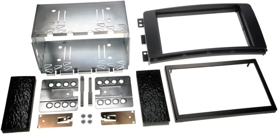 Hama Doppel DIN Radio Einbaukit für Smart ForTwo schwarz