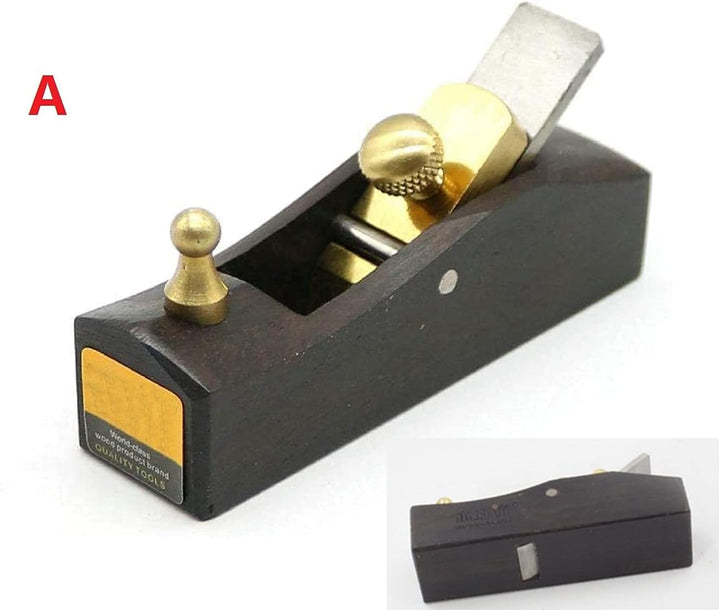 MASUNN DIY Mini Hand Flugzeuge Zimmerei Tischler Ebony Tischlerei Holzwerkzeuge -A, A