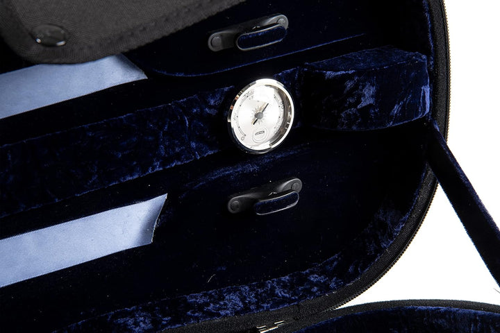 GEWA Violinformkoffer Liuteria Meastro 4/4 schwarz/blau, Meastro 4/4 schwarz/blau