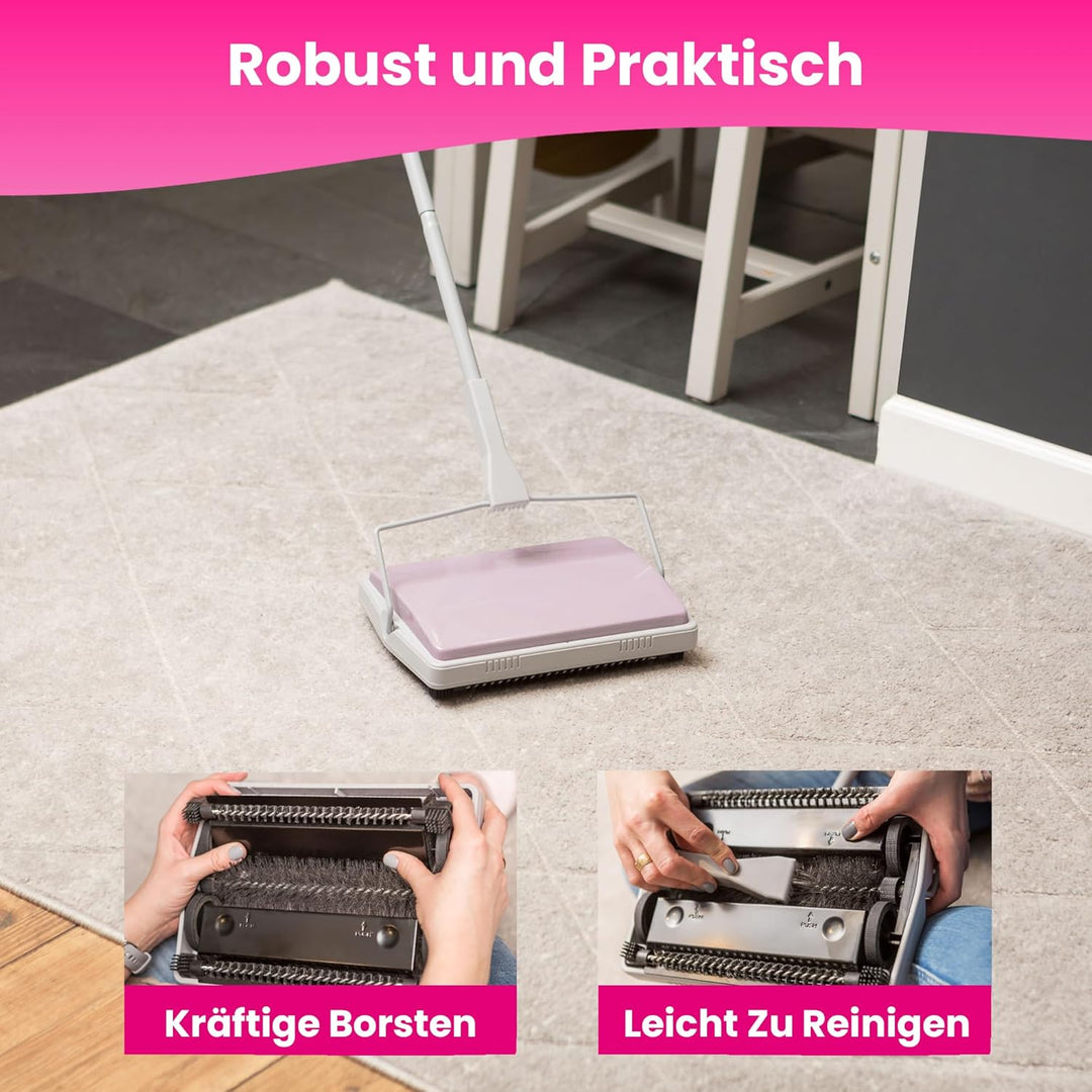 York 4099080-002513, Kehrmaschine Katie | Teppichkehrer für Teppichreinigung | Effiziente, sofortige