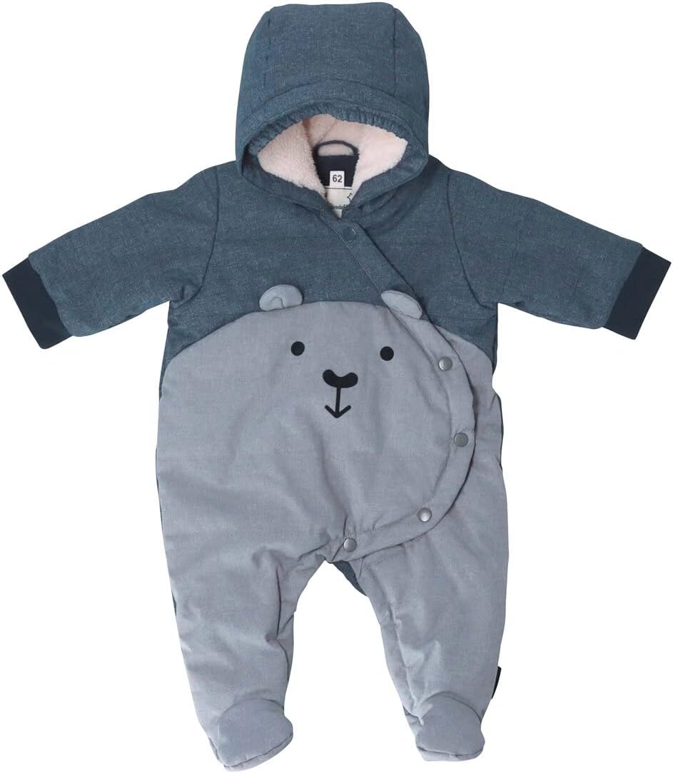 Sterntaler Baby Jungen Overall Baby Overall - Overall Baby, Baby Overall, Ganzkörperanzug Baby - mit