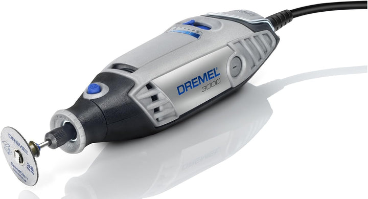 Dremel 3000 Multifunktionswerkzeug - Italienische Version (130 Watt, Set mit 15 Zubehörteilen, Drehz
