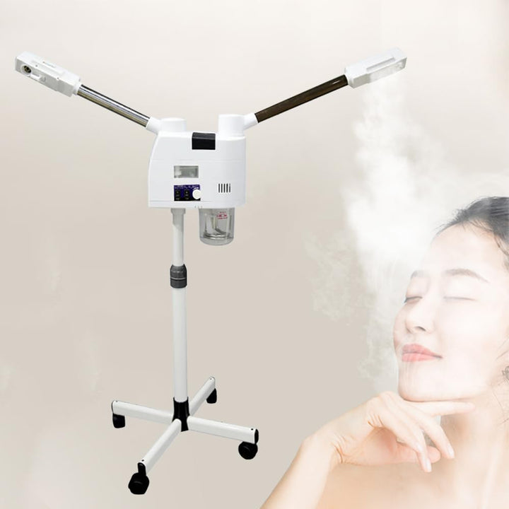 BJTDLLX Gesichtsdampfer Bedampfer Verdampfer Gesichtssauna Heiss Kalt Gesicht Dampfgerät 800 Watt Da