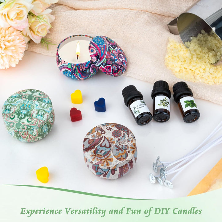 Kerzen Selber Machen Set, Candle Making Kit Kerzenset zum Selbstmachen, DIY Kerzenherstellung Kit Ke