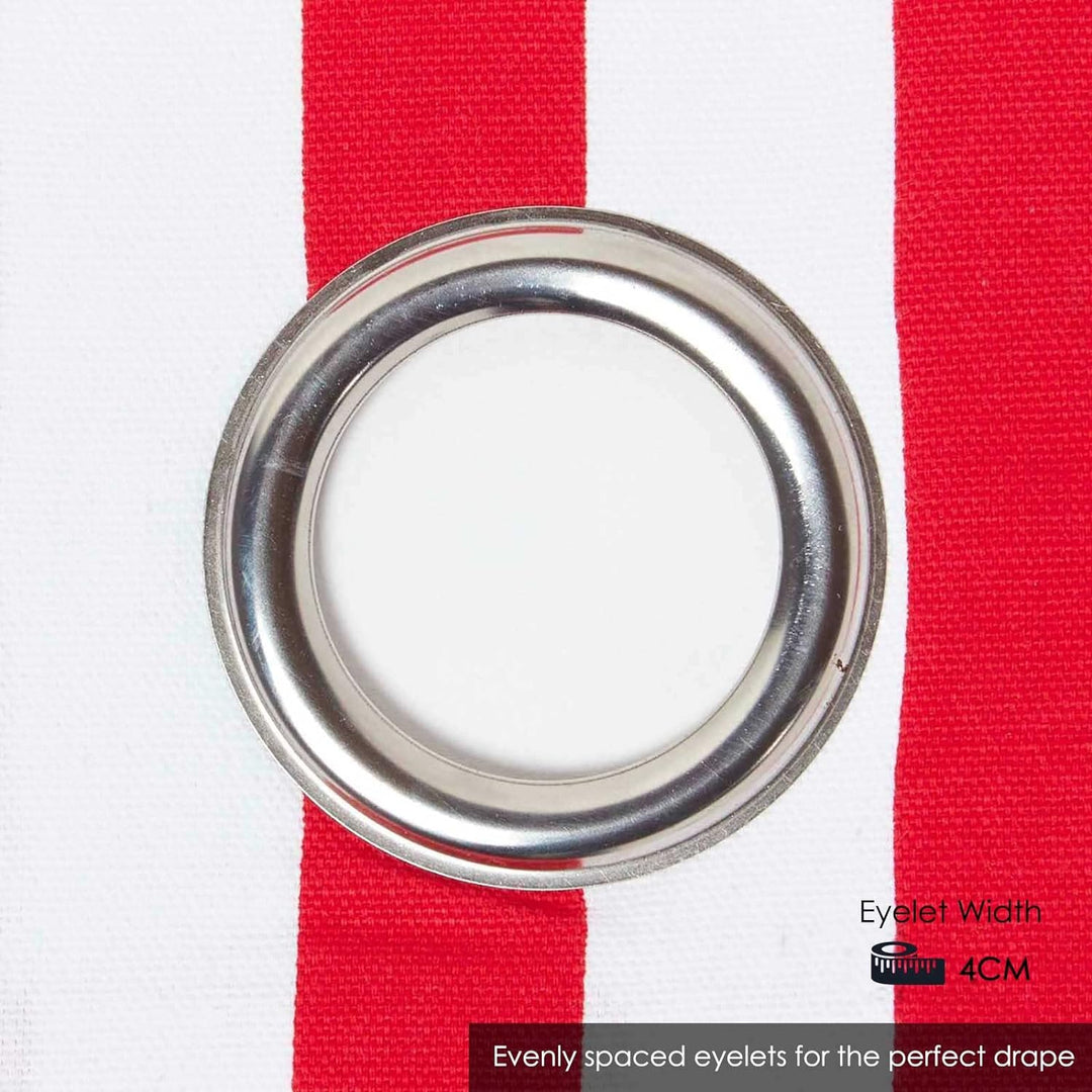 Homescapes Kindervorhang Mädchen Kinderzimmer Ösenvorhang Dekoschal Hearts 2er Set (Breite x Länge j