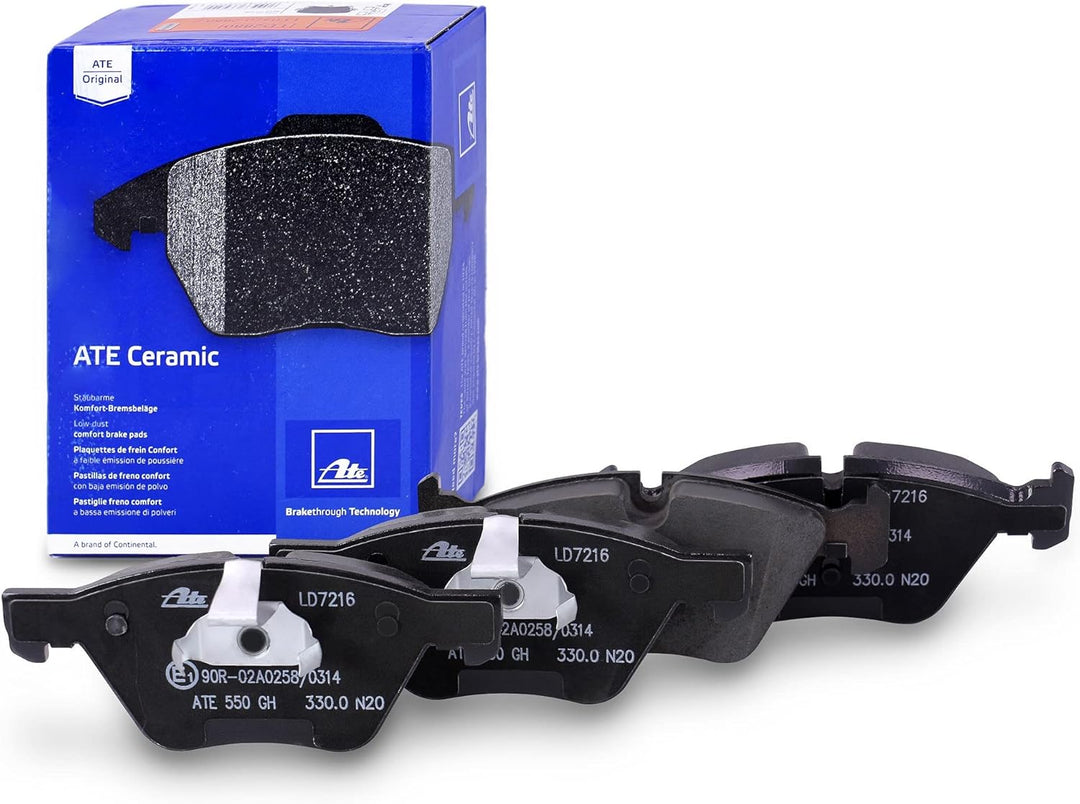 ATE 13.0470-7216.2 Bremsbelagsatz, Scheibenbremse