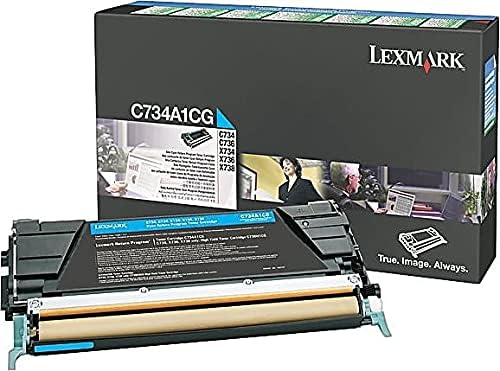 Lexmark Tonerkartusche für F C73X X73X Kapazität 6000 Seiten, cyan