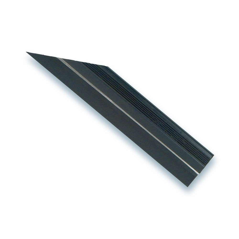 Steinle 6101 Haarlineal brüniert Länge: 400 mm DIN874/00