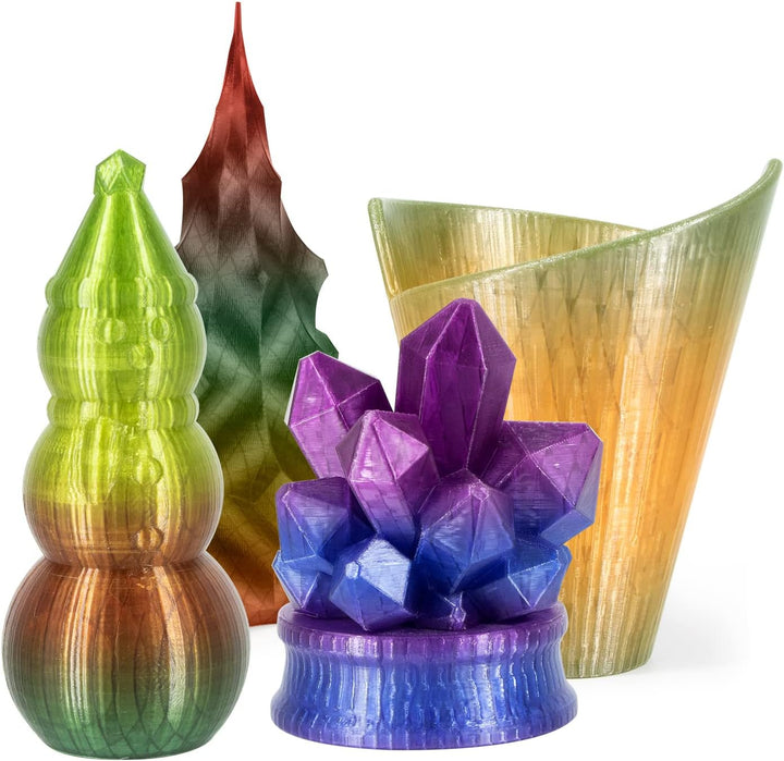 IEMAI 3D Drucker Filament PETG Set, Rainbow Filament PETG 1.75mm, PETG Filament 1.75mm, Regenbogen 2