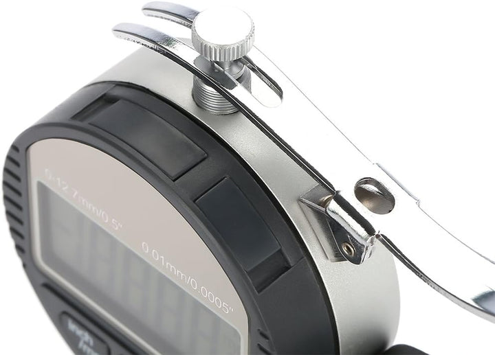 Digitales Dickenmessgerät für Papier Ledertuch Draht Messwerkzeug 0-12,7 mm Messbereich (Genauigkeit