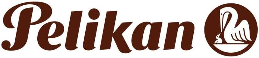 Pelikan Füllhalter Classic 205, Blau-Marmoriert, Feder M (mittel), hochwertiger Kolbenfüller im Gesc