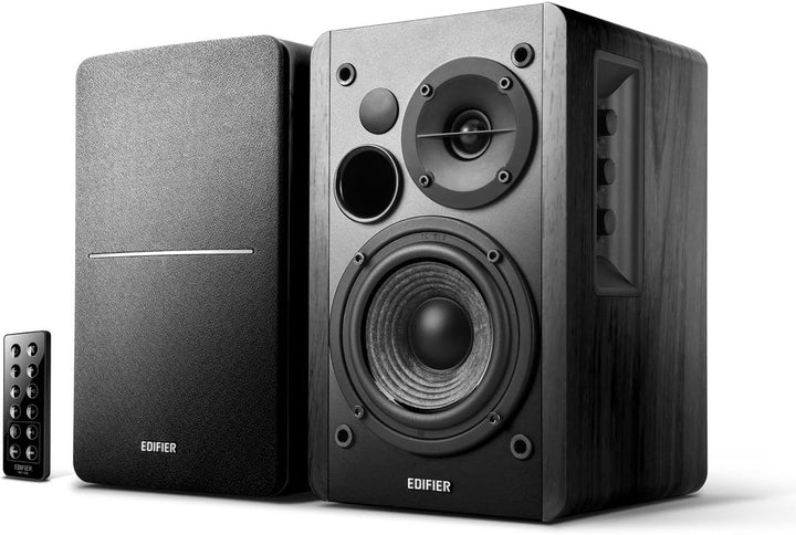 Edifier Studio R1280DB 2.0 Aktivboxen, kabellose Bluetooth Regallautsprecher in schwarz Mit Bluetoot