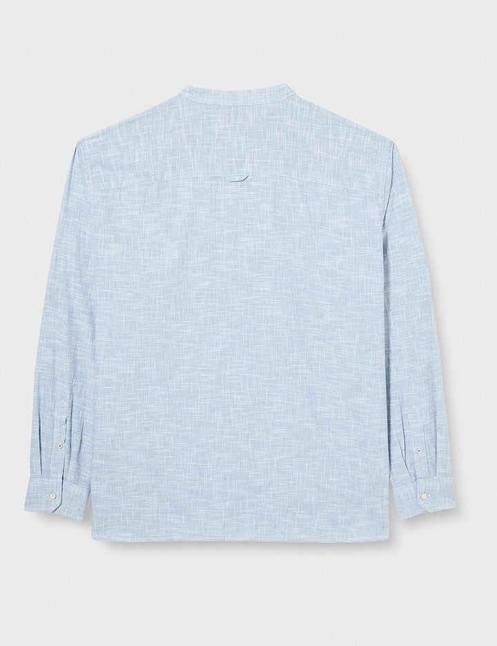 MUSTANG Herren Style Clemens Fil Stand Klassisches Hemd XL Faded Denim 5124, XL Faded Denim 5124