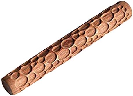 Liseng 5 Stücke Töpfer Werkzeuge Hand Rollen für Ton Stempel Muster Roller, Töpferwerkzeuge Ton Mode