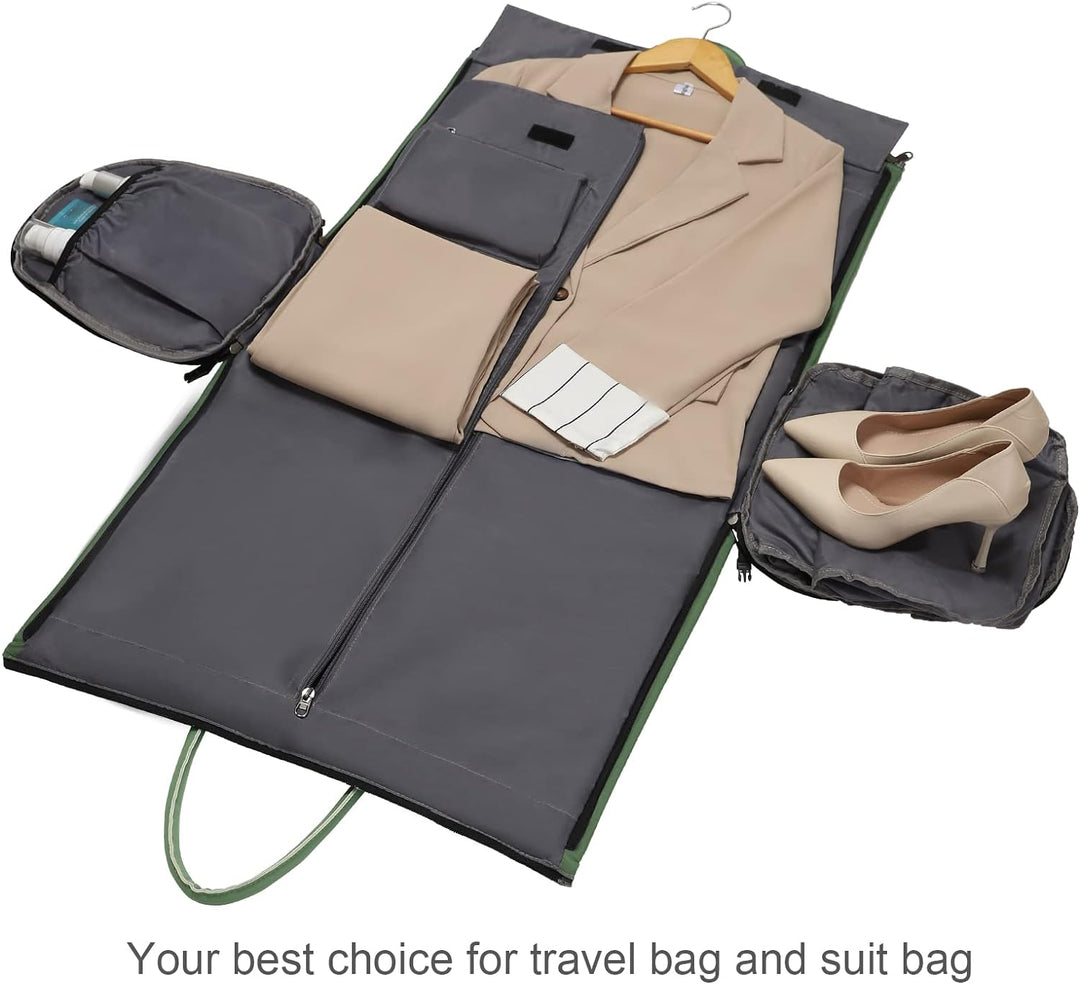 Modoker Wandelbare Kleidersäcke für Reisen, Handgepäck für Damen und Herren, Weekender – 2 in 1 häng