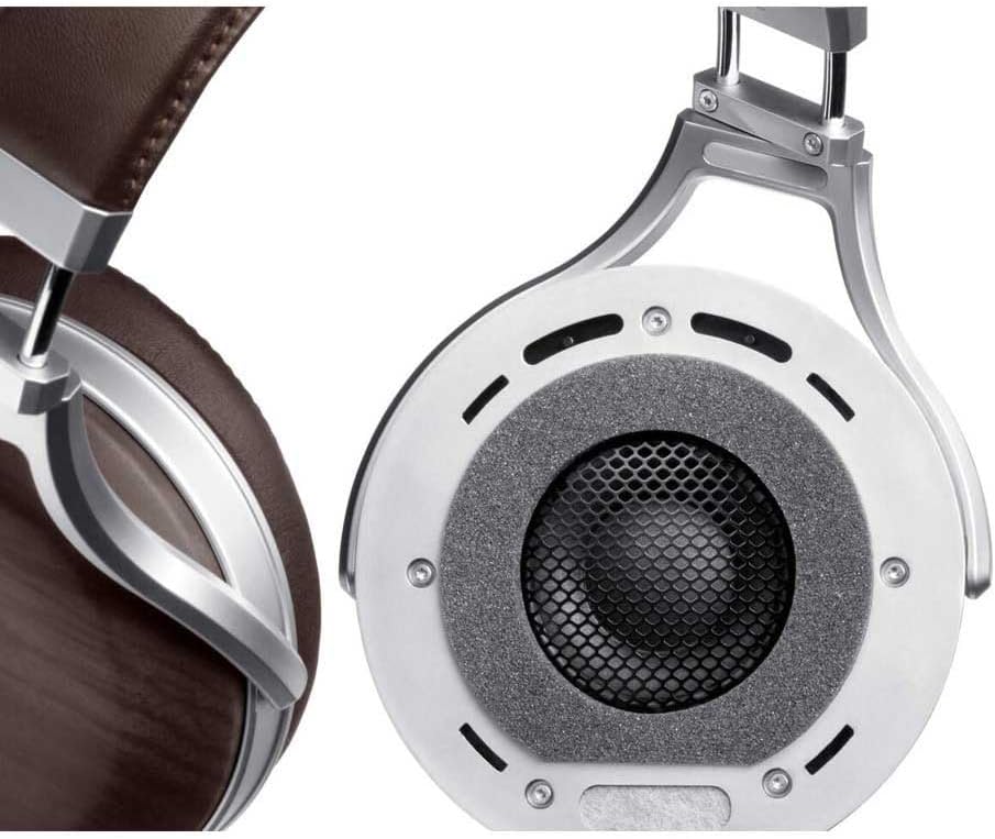 Denon AHD5200EM Premium-Over-Ear-Kopfhörer Zebraholz