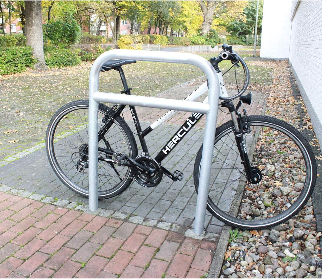 TRUTZHOLM Fahrradanlehnbügel zum Einbetonieren Fahrradständer Anlehnbügel Anlehnständer Poller Ständ