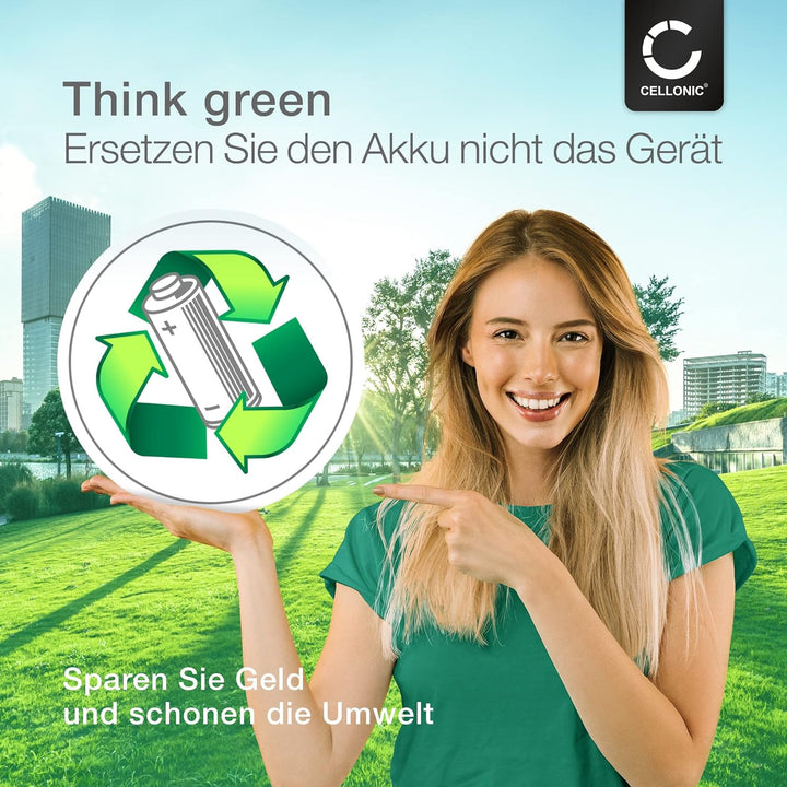 CELLONIC® Ersatz Akku NB-CP2LH,NB-CP2L kompatibel mit Canon Selphy CP1200 CP1000 CP1300, CP910 CP900