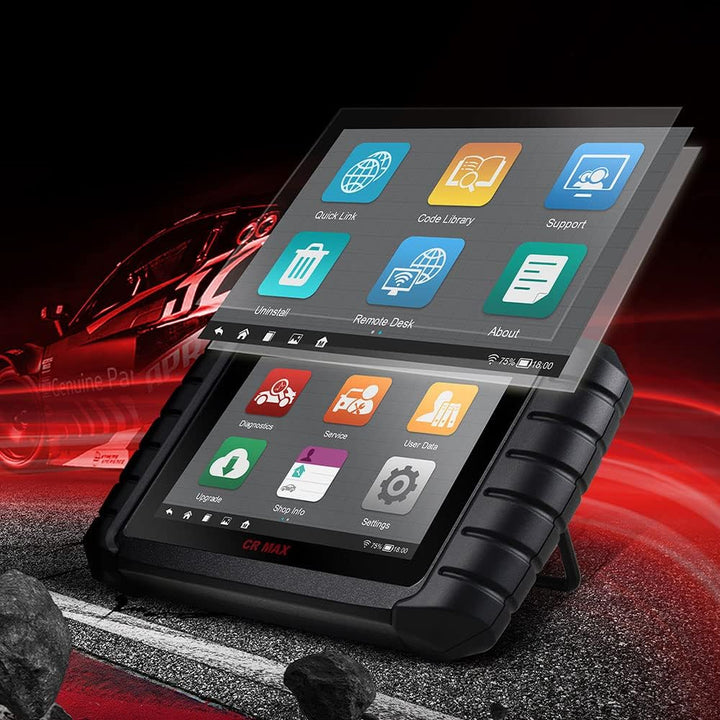 iCarsoft CR MAX Professionelles Multimarken-Fahrzeugdiagnosegerät zur Fehleranalyse, Universelles Di