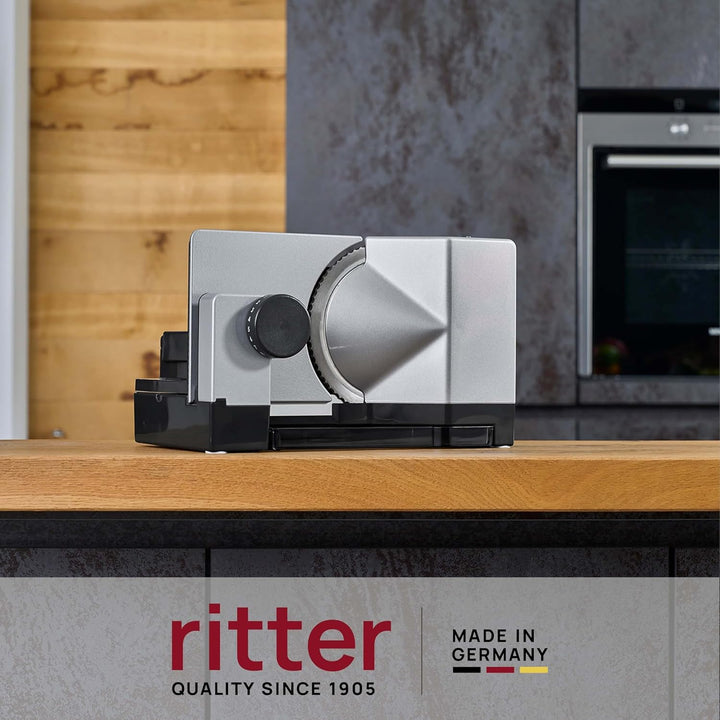 ritter Allesschneider E 18 Duo Plus, elektrischer Allesschneider mit ECO-Motor, made in Germany,