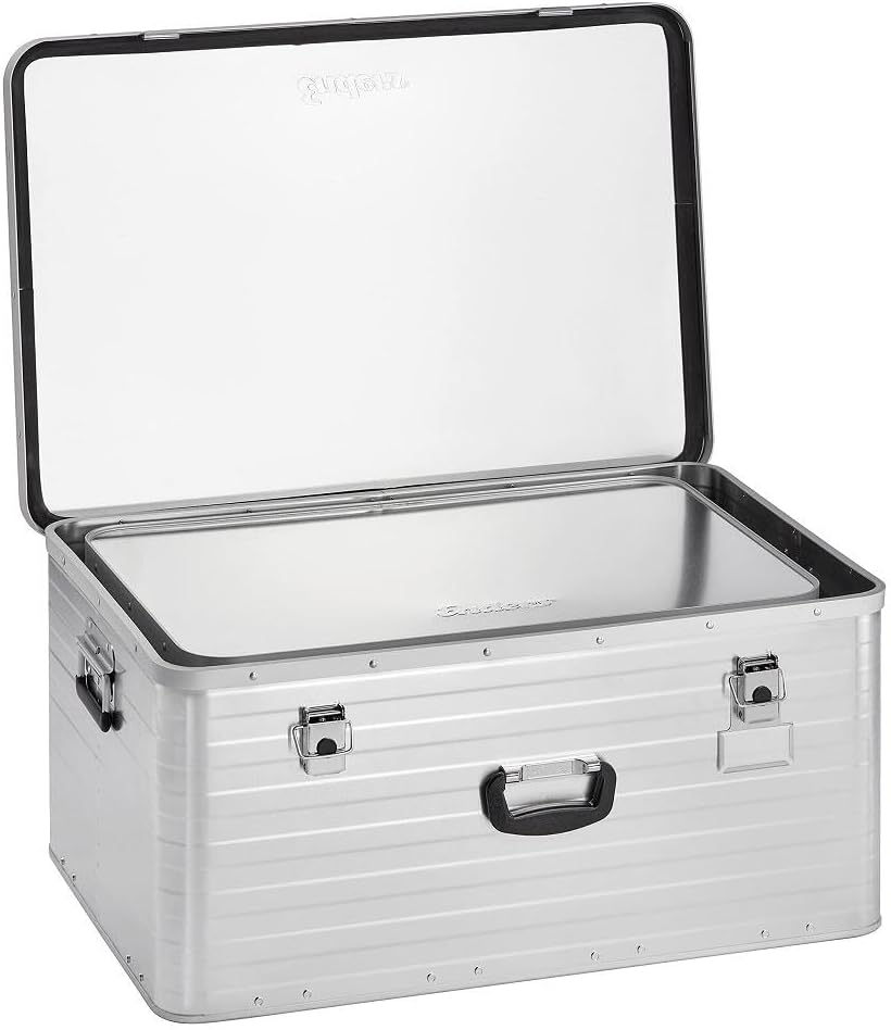 Enders® Alubox TORONTO 47 L - Aluminiumbox mit 1 mm Wandstärke, extra stabil - spritzwasser- und sta