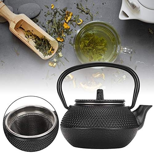 300 ml Teekessel im japanischen Stil 10 Unzen Gusseisen-Teekanne mit Sieb für die Herstellung oder D