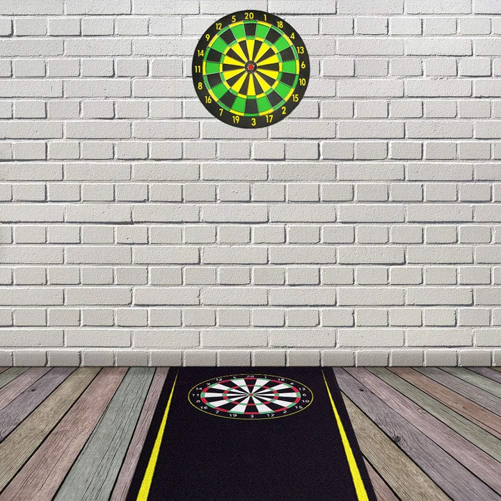 Kingpower Dart Darts Teppich Dartteppich Dartmatte 237x80 cm Steeldart Dartpfeile Dartboard Zubehör