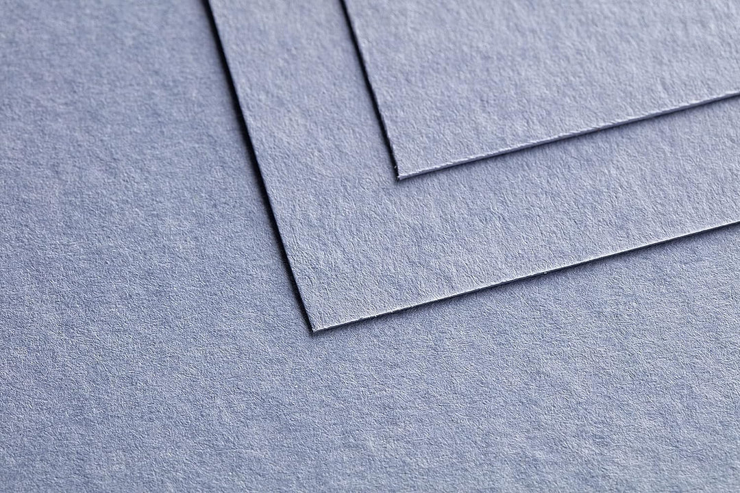 Clairefontaine 975701C - Packung mit 4 Blöcken Paint´ON Denim, DIN A4, kopfseitig geleimt, 15 Blatt,