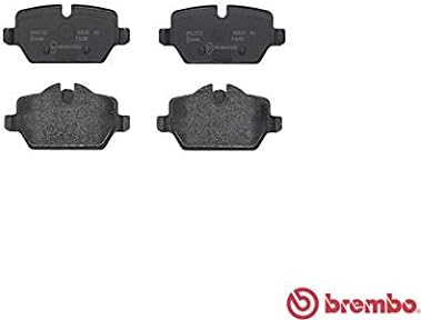 Brembo P06080 Hintere Bremsbeläge, Anzahl 4