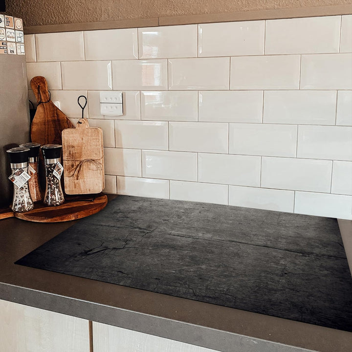 KitchenYeah© Herdabdeckplatte Einteilig Küche Herdabdeckung Ceranfeld Herdabdeckplatten Anti Rutsch