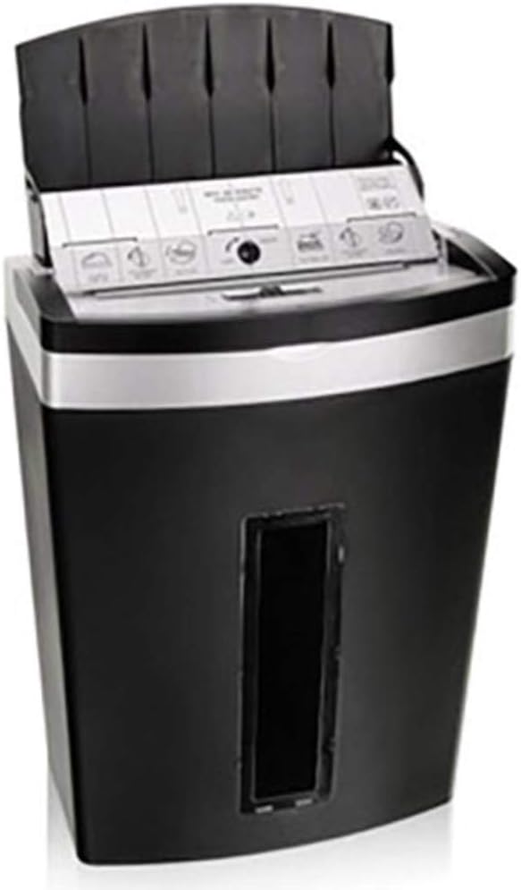 Peach PS600-10 Mikroschnitt Aktenvernichter | 90 Blatt | 20 Liter/250 DIN A4 | 3 x 10 mm Partikelgrö