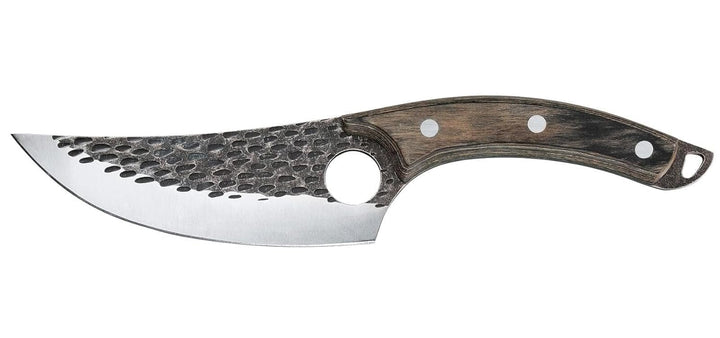Zassenhaus Kochmesser RANGER 15 cm | handgefertigter Klingenstahl mit Loch | Griff aus Pakkaholz | m