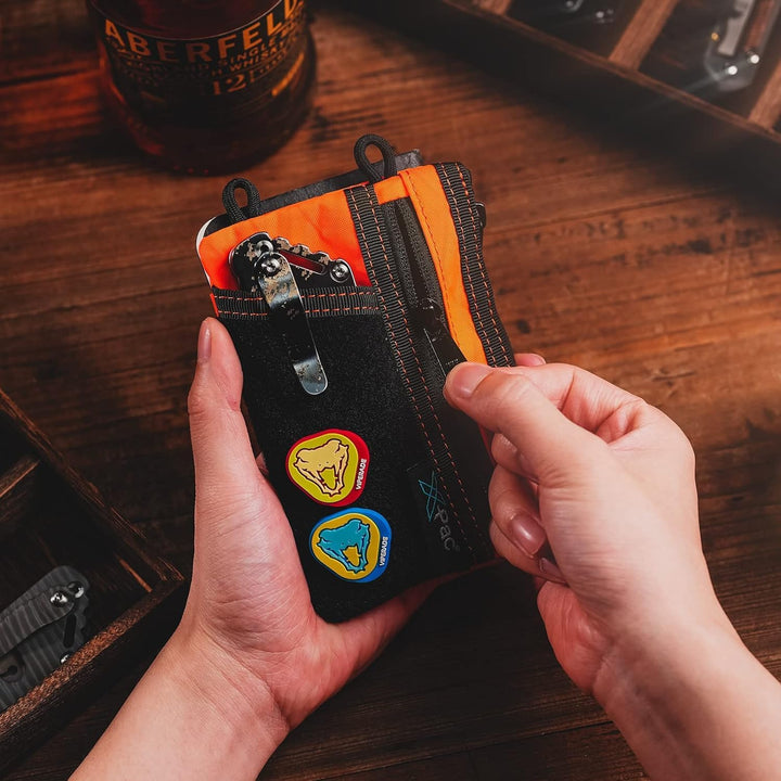 VIPERADE VE16 EDC Pouch Klein EDC Organizer Werkzeugtasche mit 7 Taschen,EDC Organizer Tasche für He