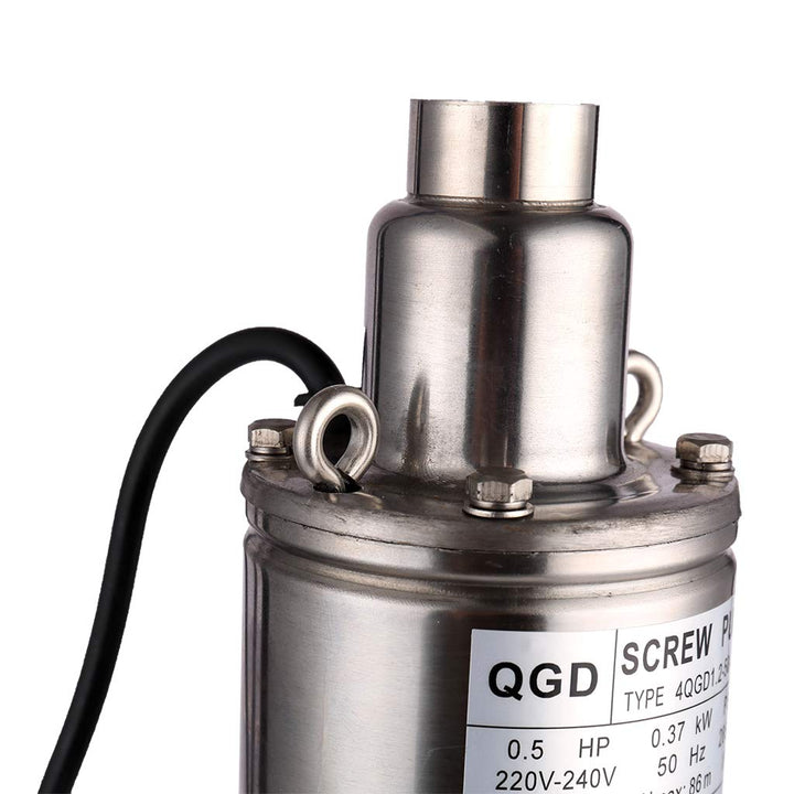 SHYLIYU Tiefbrunnenpumpe Edelstahl Tauchpumpe Ø10cm Brunnenpumpen 1800l/min wasserpumpe für brunnen