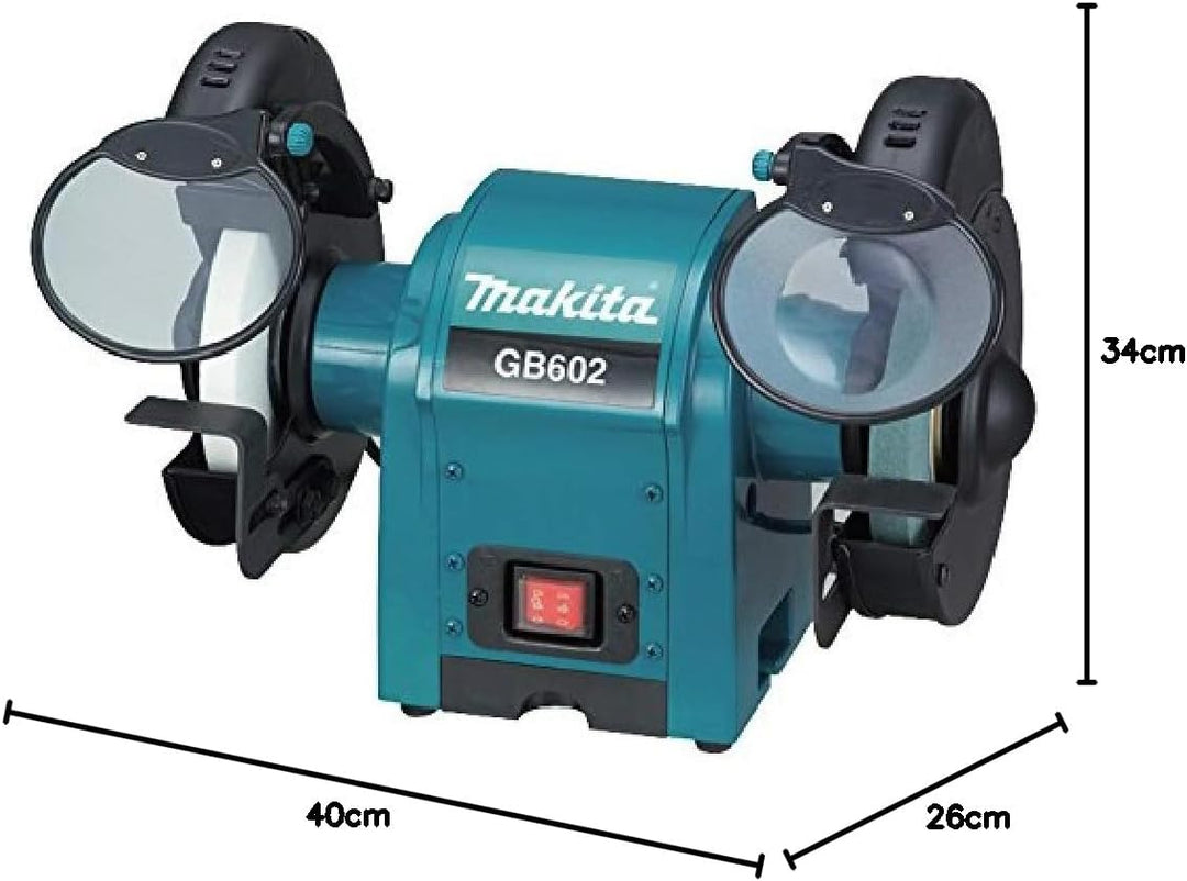 Makita GB602 Doppelschleifbock 150 mm, Schwarz